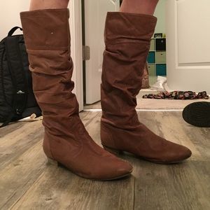 Brown boots from Nordstroms