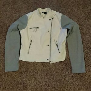 NWOT Faux Leather Moto Jacket Medium, Large to XL