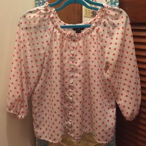 🍒H&M🍒 sheer top