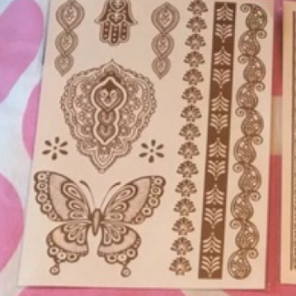 Bundle of 3 flash tattoo sheets