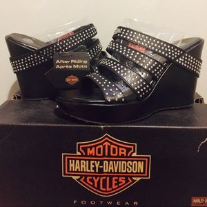 Harley Davidson Sandal Wedge