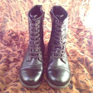 Steve Madden Combat Boots