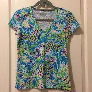 EUC Lilly Pulitzer Michele Top XS