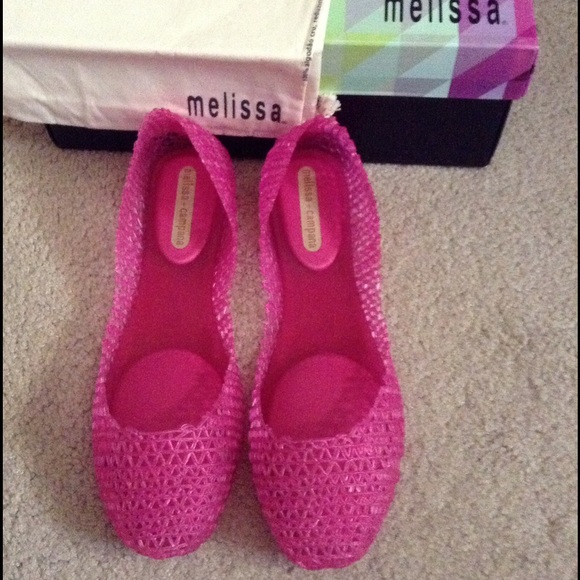 SOLD! Melissa Compana pink jelly shoes