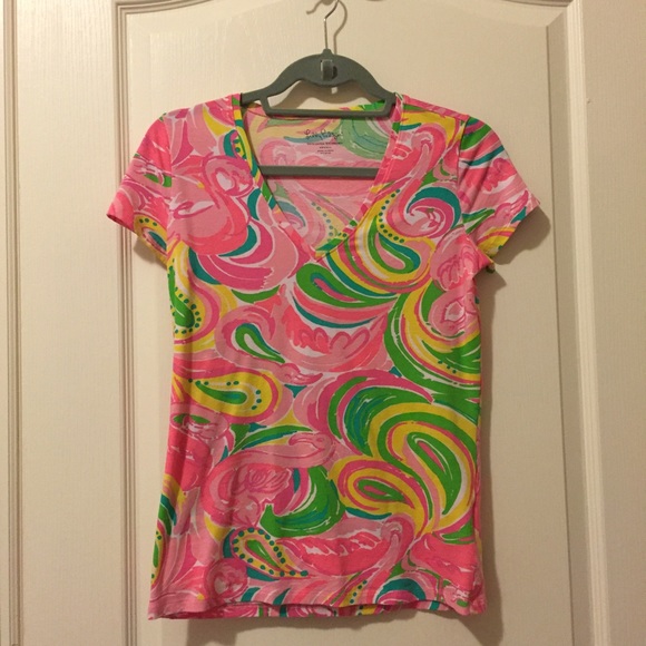 EUC Lilly Pulitzer Michele v-neck XS