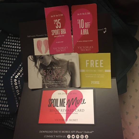 VS $15 reward card and coupons!
