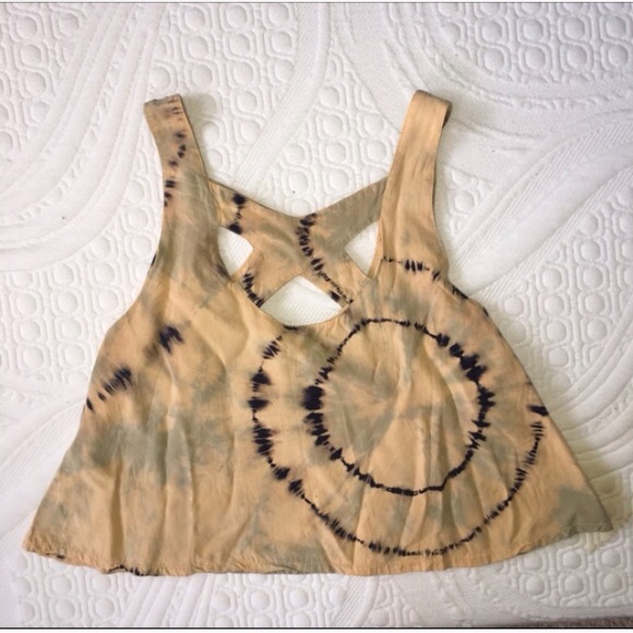 Tie dye crop top!