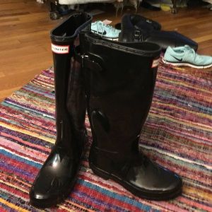 US size 8 Black Hunter Boots