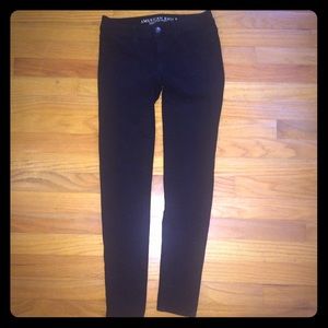 American Eagle Black Jeggings
