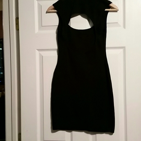 DONATED AMERICAN APPAREL Black Dress Small - Picture 2 of 2
