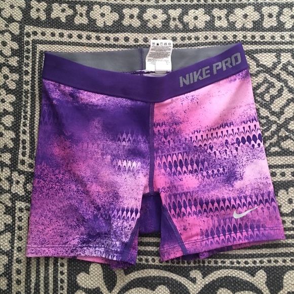 Purple Nike Pros