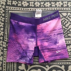 Purple Nike Pros