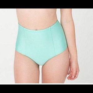 American apparel high waisted bikini bottom