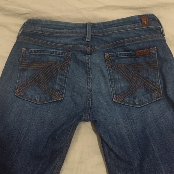 7 for all Mankind "Flynt" jeans. 26 x 34.