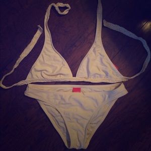 Ivory bikini 🐚Medium🐚crochet/lace detail