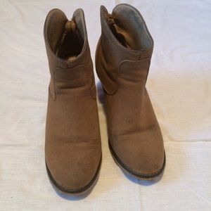 Tan Booties