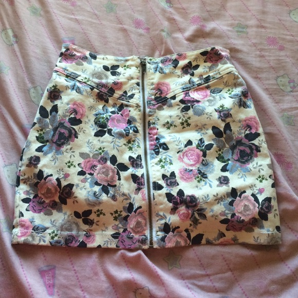 Full zip up skirt