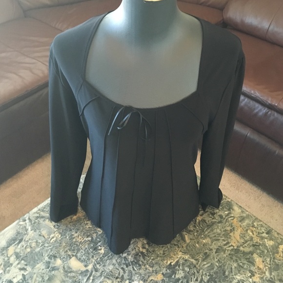 Black vintage blouse