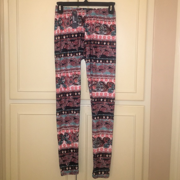 Paisley Print Leggings