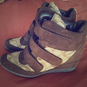 Coach Sneaker Wedges