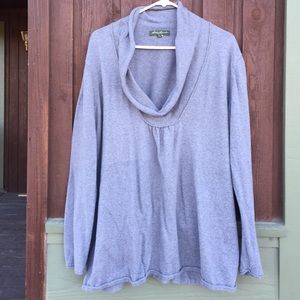 Eddie Bauer cowl neck sweatshirt