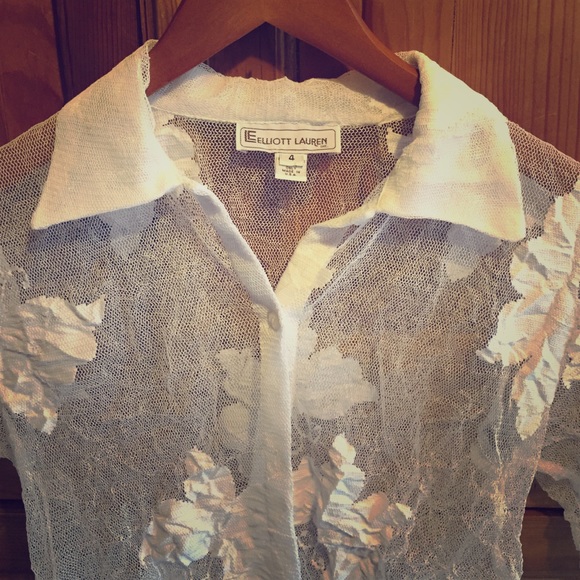 Light Short sleeve White Shirt Jacket