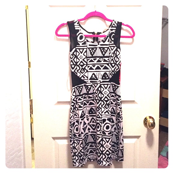 Love Blossom Short Aztec Dress - Picture 1 of 3