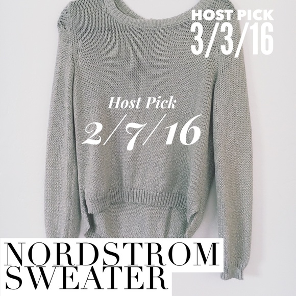 ✨2x HP✨ Nordstrom BP long sleeved Sweater