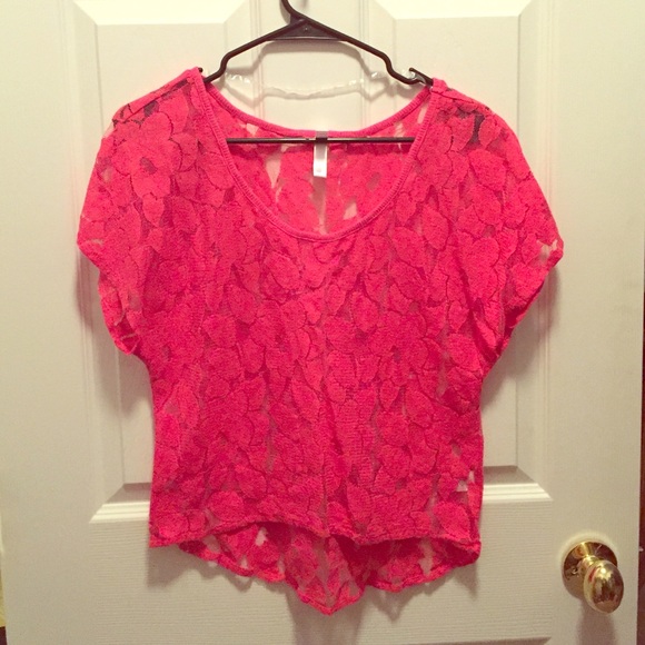 Coral Floral Shirt - Picture 1 of 3