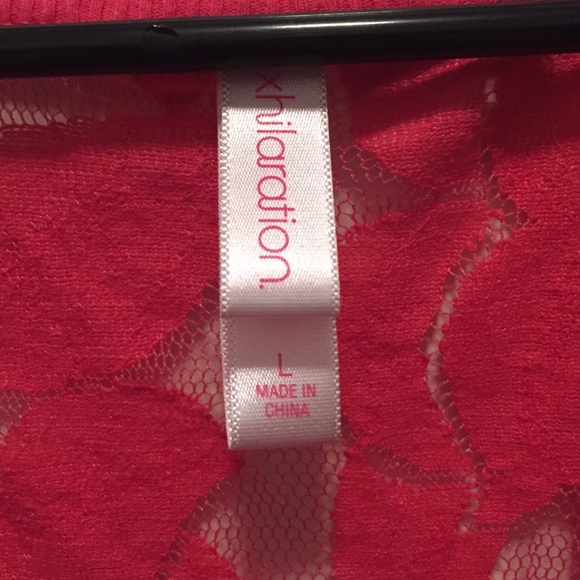 Coral Floral Shirt - Picture 3 of 3