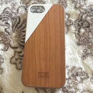iPhone 5/5s phone case (wood)