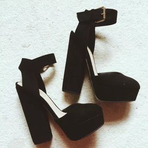 Topshop Shelley platform heels