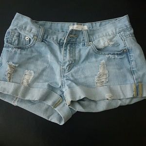 Damaged shorts