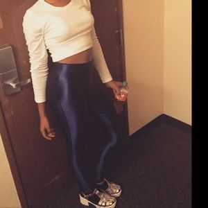 High Waist Disco Pants