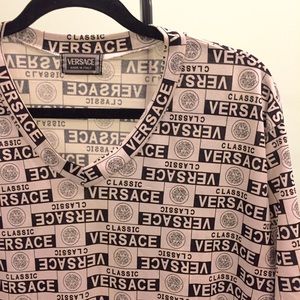 Vintage VERSACE V-Neck Tshirt