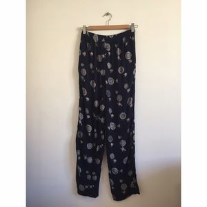 Vintage Palazzo Pants Floral Mandala Lounge Pants