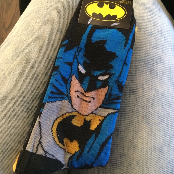 Bat man socks shoe size 6-12