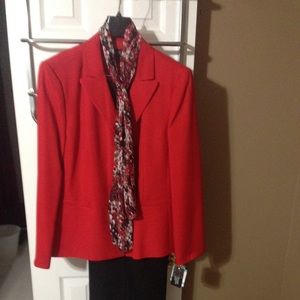 2 piece pants suit