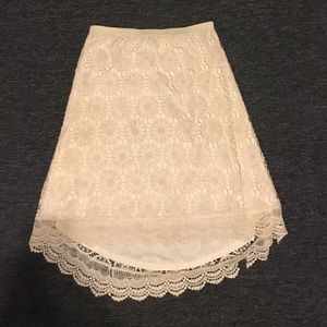 Willi Smith HighLow Midi Skirt