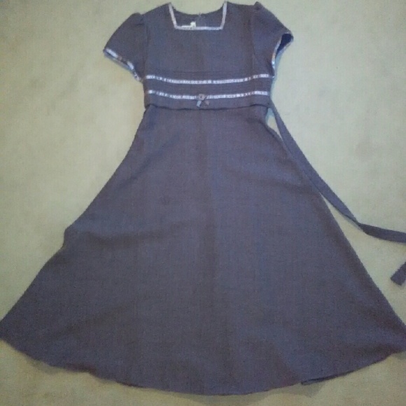Girls short sleeved dress