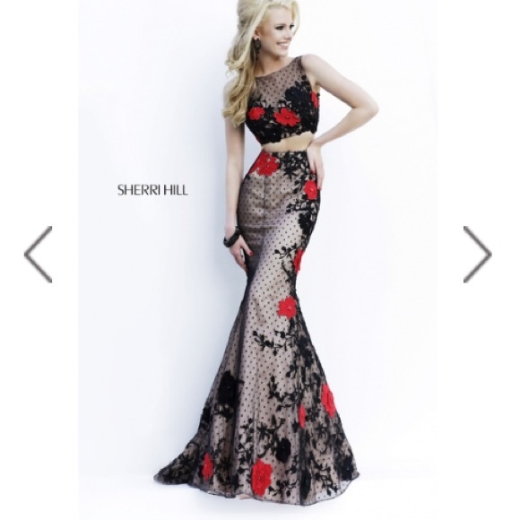 Sherri Hill Fall 2015 Collection Couture Dress