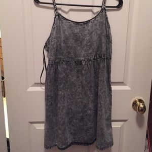 Acid washed dress
