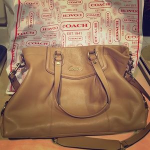 Leather Coach Bag
