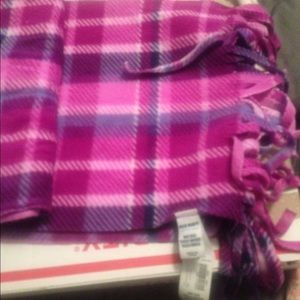 Old navy soft scarf NWT pinks and little Purple