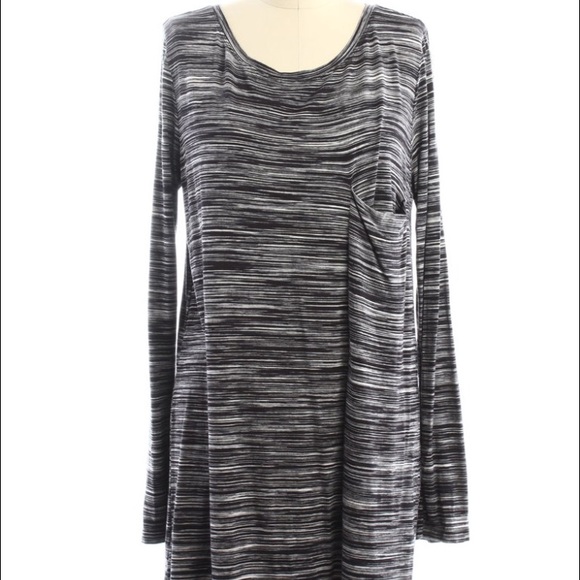 BCBGMaxazria Striped Tunic Dress