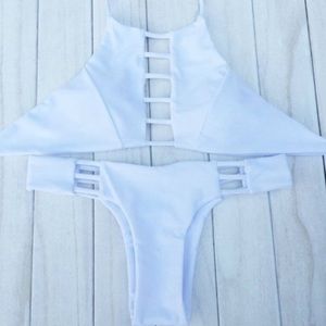 White Brazilian Bikini