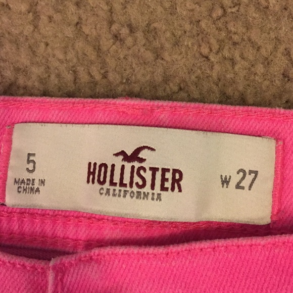 Hot pink Hollister shorts - Picture 3 of 3