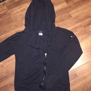 Nike Dri Fit zip up Hoodie sz M