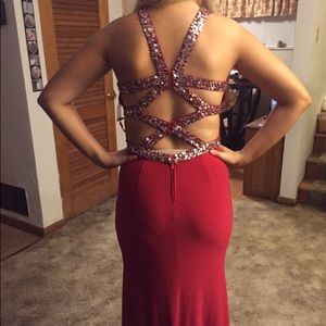Red Prom Dress NEED GONE