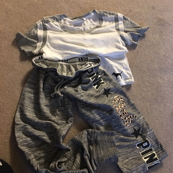 Victoria's Secret t-shirt & joggers